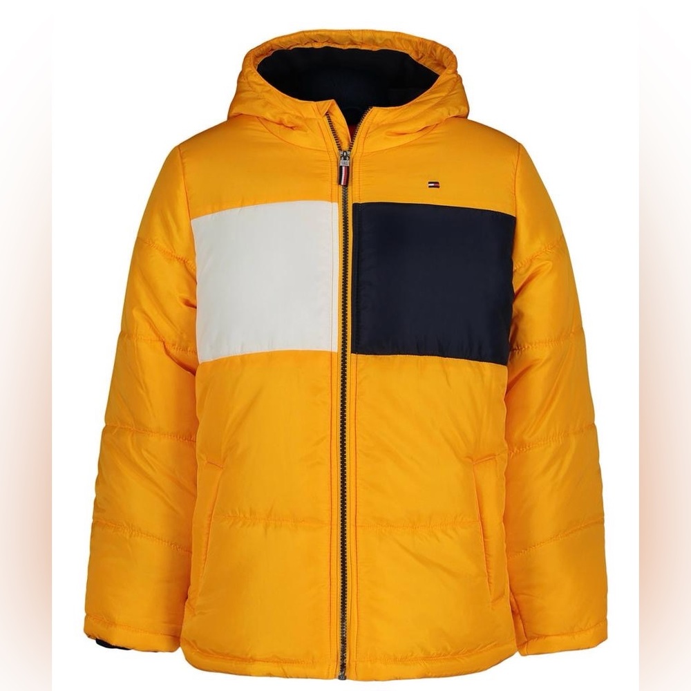 Tommy Hilfiger Big Boys Pieced Puffer Jacket